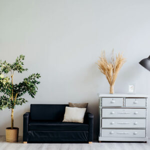 Dresser Beside Sofa